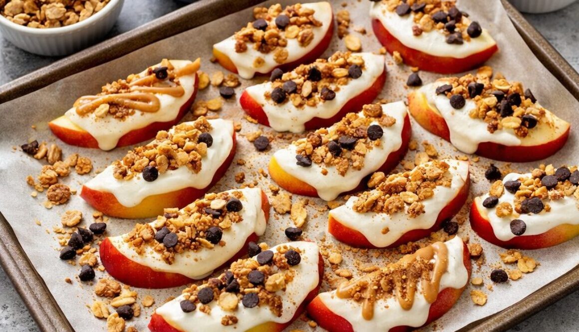 High-Protein Yogurt Apple