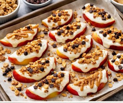 High-Protein Yogurt Apple