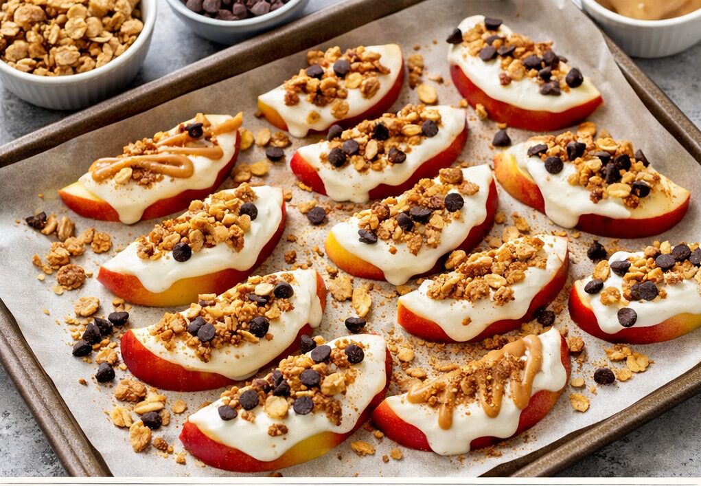 High-Protein Yogurt Apple