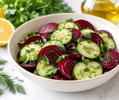 Anti-Inflammatory Cucumber Beet Salad