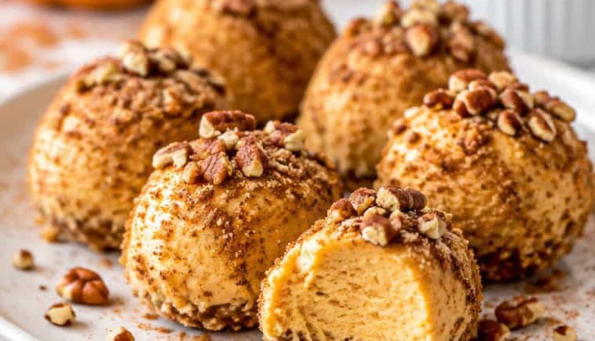 keto pumpkin cheesecake bites