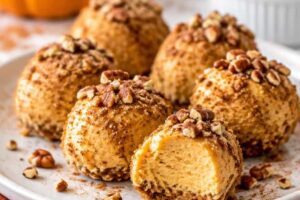 keto pumpkin cheesecake bites